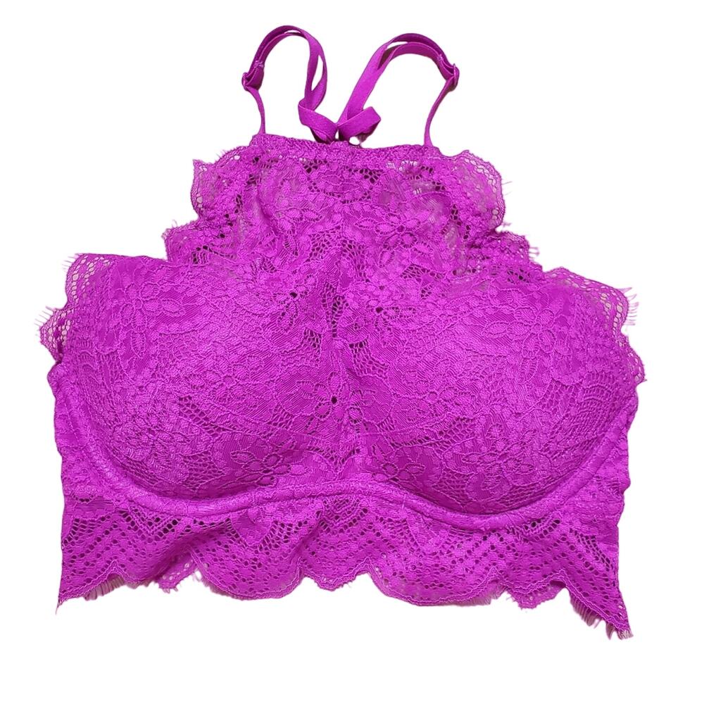 Pink Victoria's Secret Push Up Bra SZ XS (AA-B)